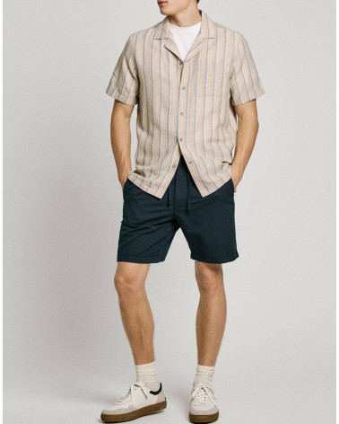Pepe Jeans London PM801093 relaxed linen smart shorts