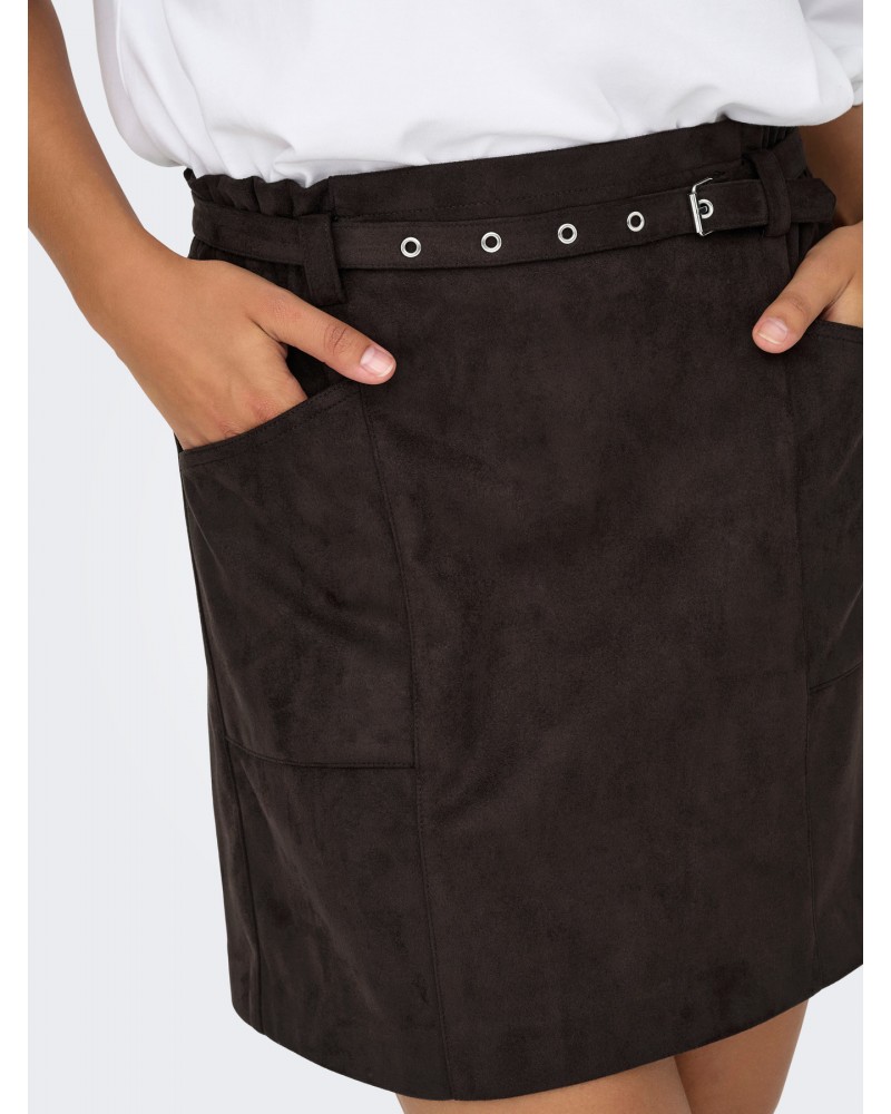 Only Onldiane heidi life faux suede skirt otw 15357745