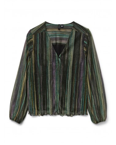 Vero Moda VmSandra ls v-neck lurex top 10336094