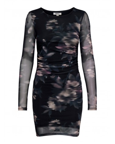 Only Onlkaya life ls ruching mesh dress ptm 15357313