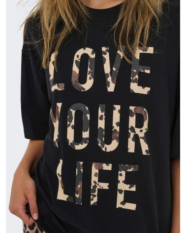 Only Onlriri s/s aop print top box jrs 15358200