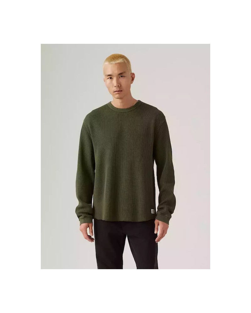 Levis ls rlx thermal tee greens A92490019