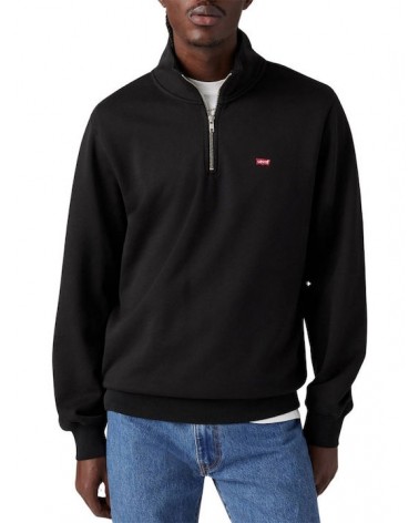 Levis original hm hm 1/4 zip blacks A86060000