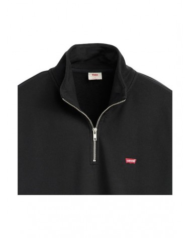 Levis original hm hm 1/4 zip blacks A86060000