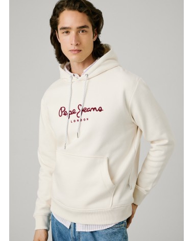 Pepe Jeans London Mcbeth plain hoodie PM5800009