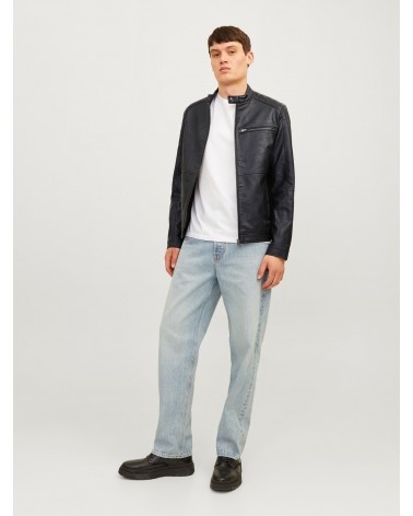 Jack&Jones JJEdylan pu biker jacket 12261196