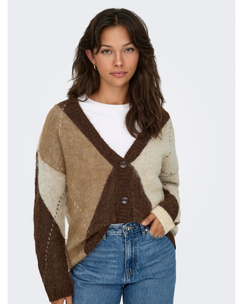 Only Onlnoeme jq ls life cardi v-neck knt 15353228
