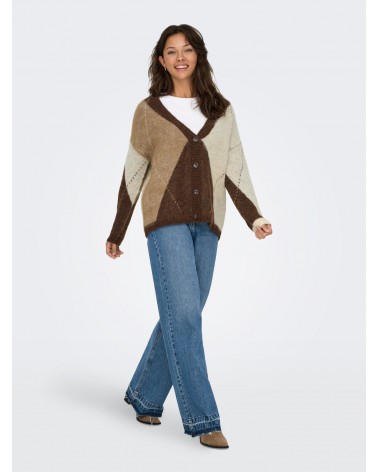 Only Onlnoeme jq ls life cardi v-neck knt 15353228