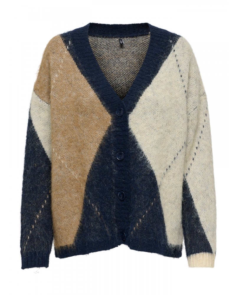 Only Onlnoeme jq ls life cardi v-neck knt 15353228