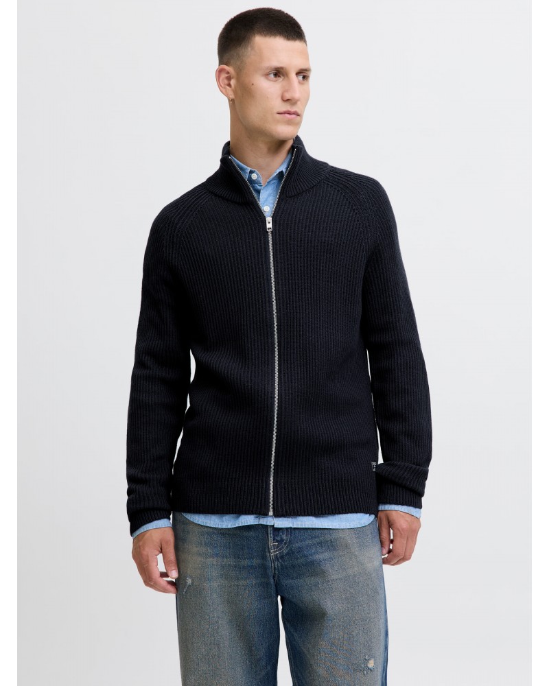 Jack&Jones JJpannel knit zip cardigan aw25 12278920