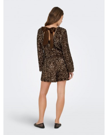 Only Onlconfidence l/s sequin bow top jrs 15360166