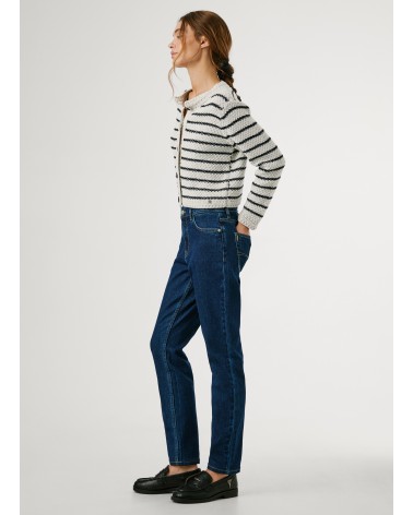 Pepe jeans London straight tapered jeans hw Violet PL2045918 5CB
