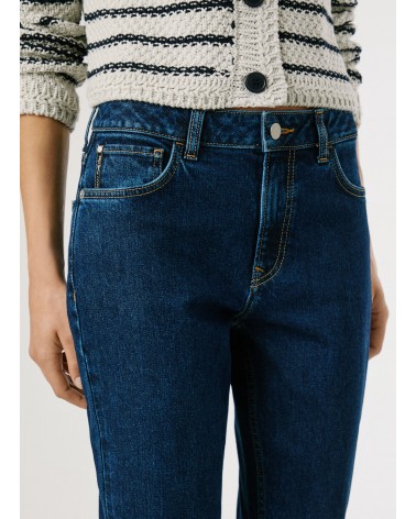 Pepe jeans London straight tapered jeans hw Violet PL2045918 5CB