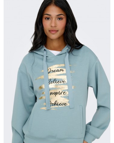 Only Onlalina life l/s print hood swt 15360223