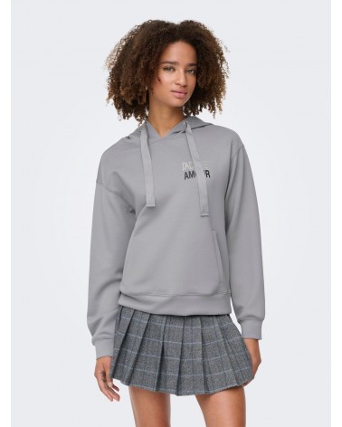 Only Onlalina life l/s print hood swt 15360223