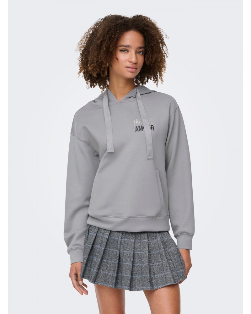 Only Onlalina life l/s print hood swt 15360223