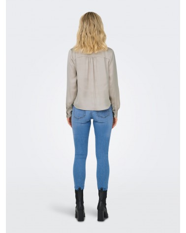 Only Onlzora ls v-neck collar top wvn 15303375