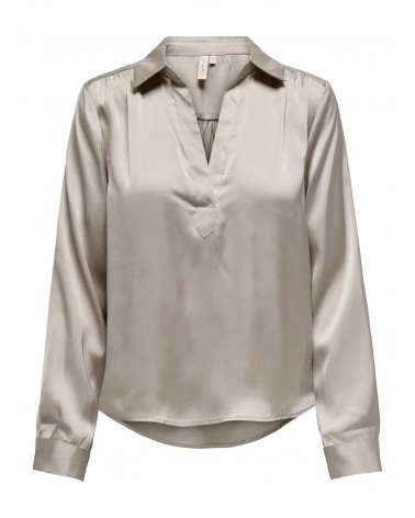 Only Onlzora ls v-neck collar top wvn 15303375