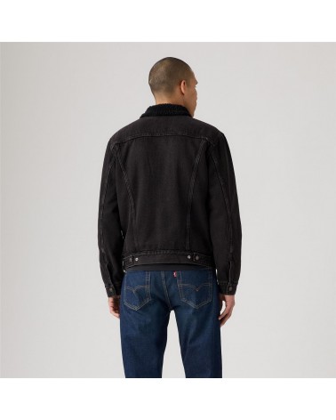 Levis type 3 sherpa trucker blacks 163650291