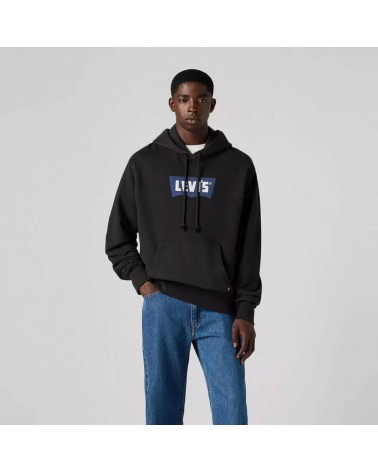 Levis premium graphic hoodie blacks A73860019