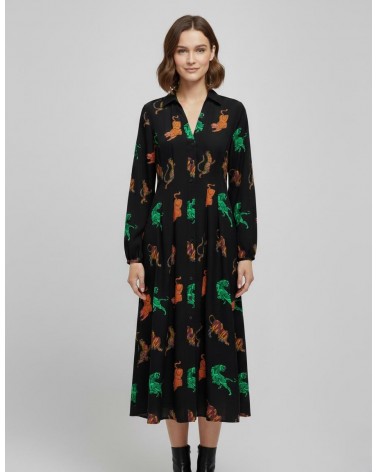 Only OnlAlma life poly kiara shirt dress aop 15330712