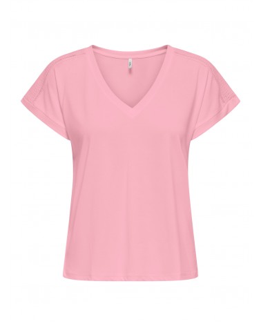 Only OnlFree V-neck lace top 15369294