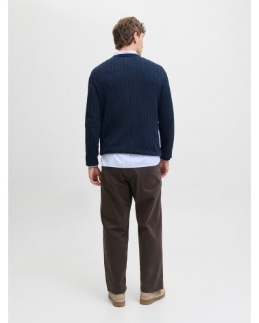 Jack&Jones JJEEmil knit cable crew neck 12278785