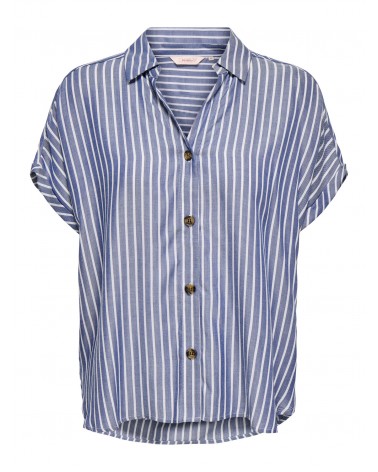Only Onlgibsy-puori ss v-neck shirt wvn 15370650