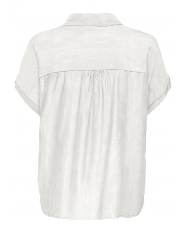 Only Onlgibsy-puori ss v-neck shirt wvn 15370650
