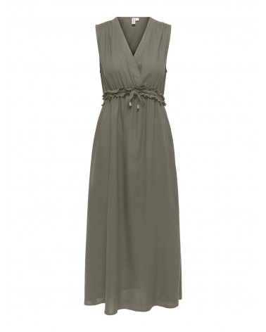 Only Onlgoa sl linen bl long dress cc pnt 15363694