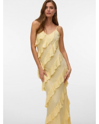 Vero Moda Vmicelyn sl ruffle maxi dress exp 10348500