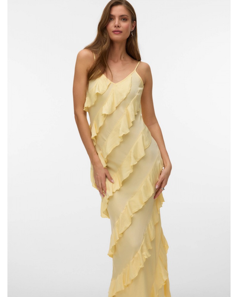 Vero Moda Vmicelyn sl ruffle maxi dress exp 10348500