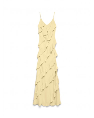 Vero Moda Vmicelyn sl ruffle maxi dress exp 10348500