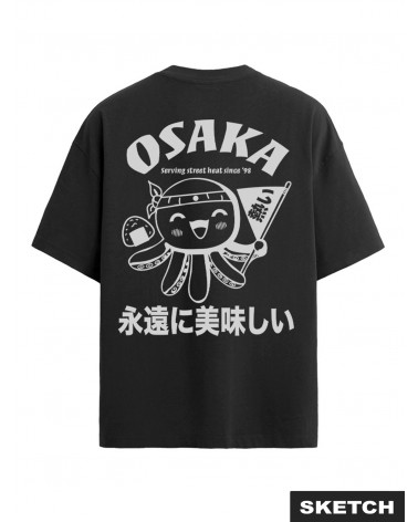 Jack&Jones jjosaka back print tee ss crew neck 12297699
