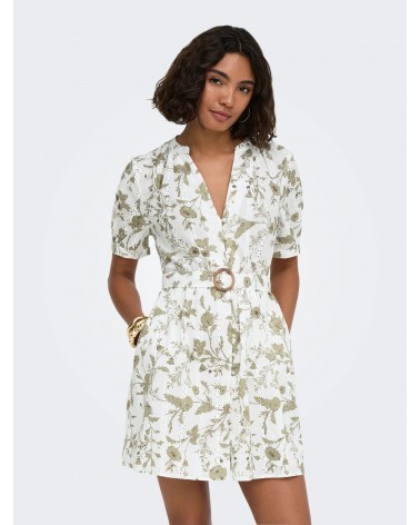 Only Onlnathy s/s short belt dress wvn 15382434