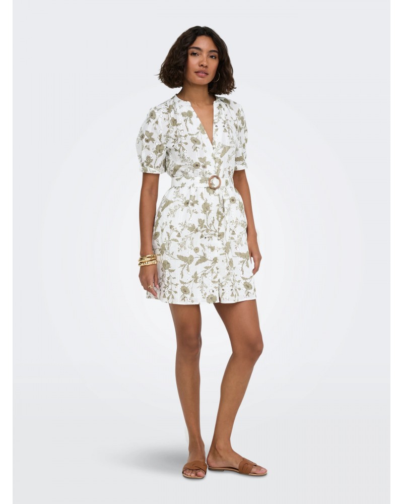 Only Onlnathy s/s short belt dress wvn 15382434
