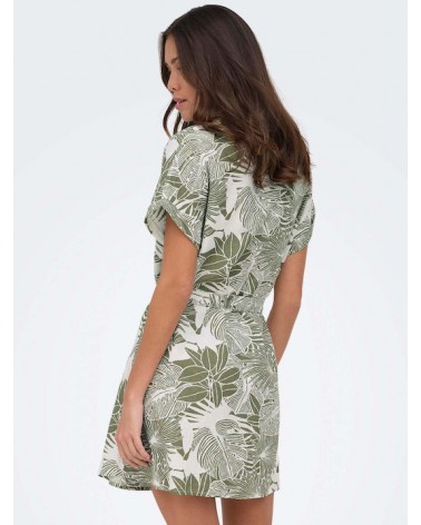 Only Onljakiri linen shirt dress 15346491