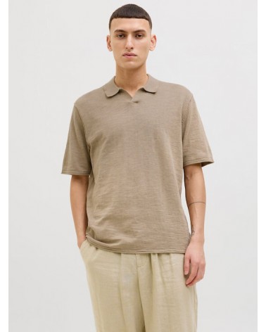 Jack&Jones JJkane knit split neck polo 12269650