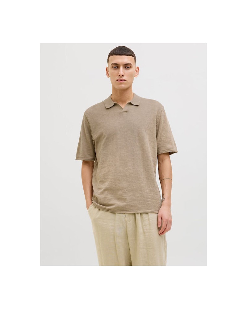 Jack&Jones JJkane knit split neck polo 12269650