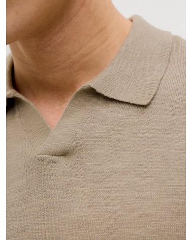Jack&Jones JJkane knit split neck polo 12269650