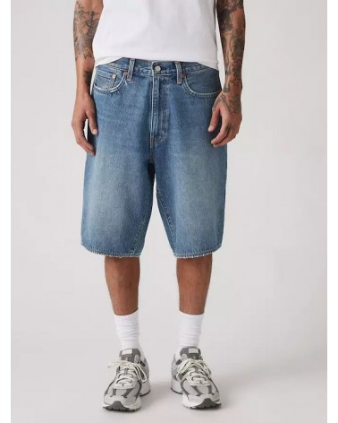 Levis Baggy Shorts Med Indigo 001JM0005