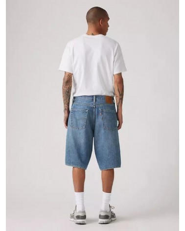 Levis Baggy Shorts Med Indigo 001JM0005