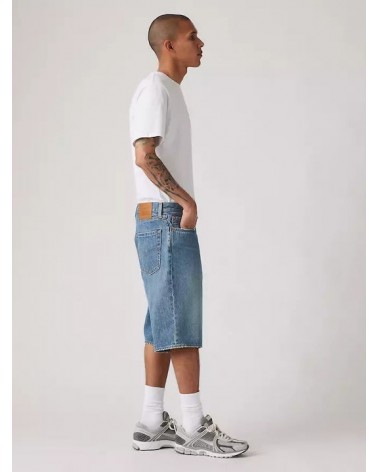 Levis Baggy Shorts Med Indigo 001JM0005