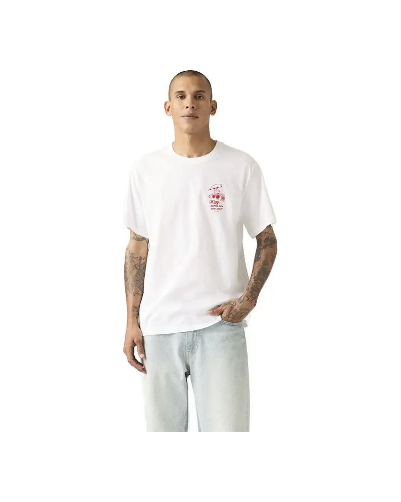 Levis ss relaxed fit tee whites 161432462