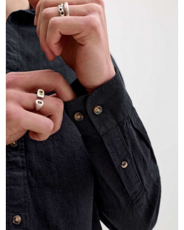 Jack&Jones JJEsummer linen blend shirt l/s sn 12289174