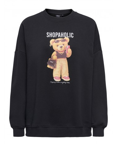 Only Onlbila l/s bear o-neck swt 15356052