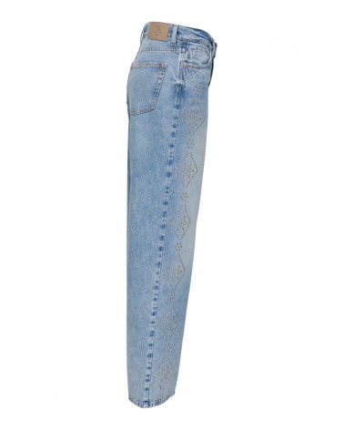 Only OnlHope stud deco wide red dnm 15381338
