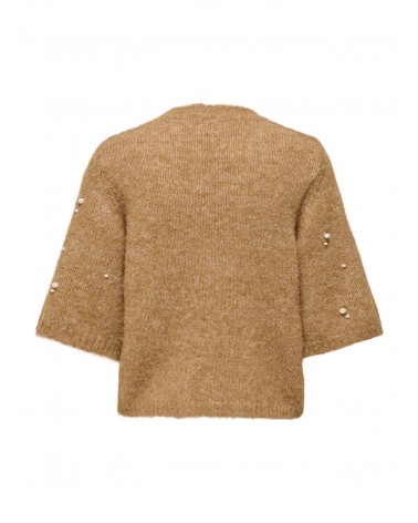 Only Onldolly ss pearl o-neck cc knt 15376284