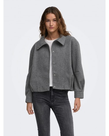 Only onlasta high collar bomber jacket otw 15384778
