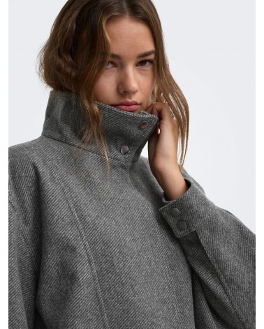 Only onlasta high collar bomber jacket otw 15384778